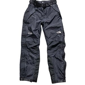 The North Face Womens Extreme Gear Snow Pants Black Size 10 Side Leg Zippers EUC